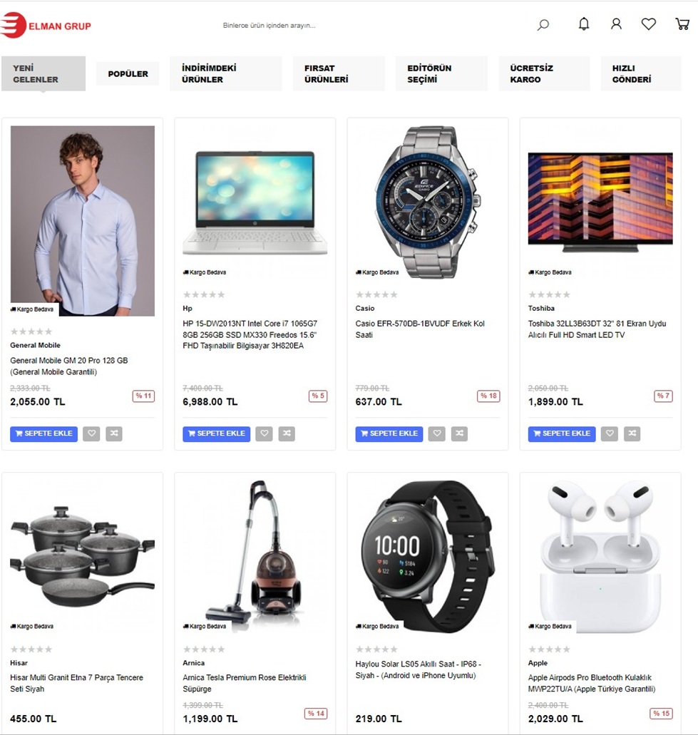 41. Paket - E-Ticaret